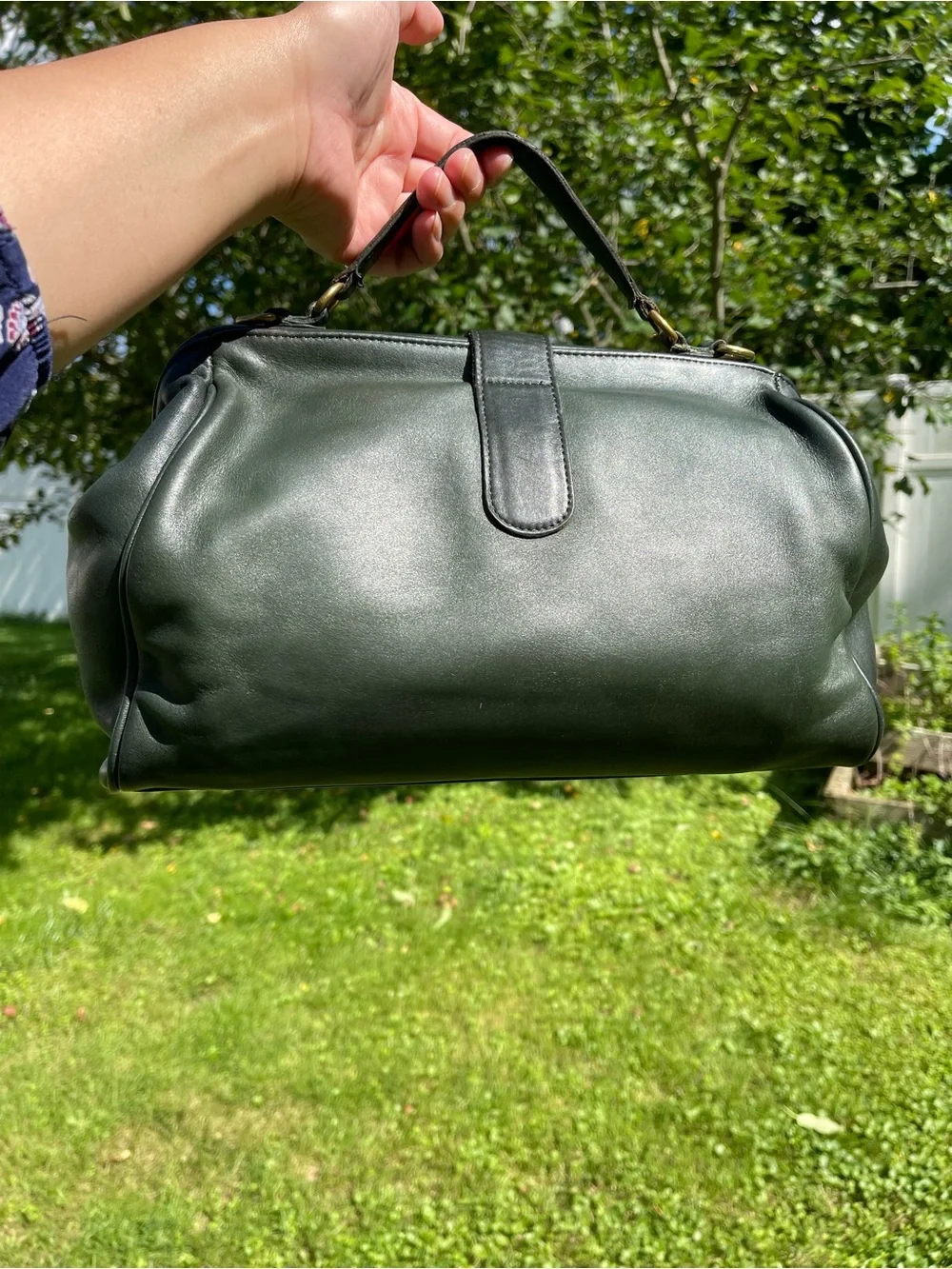 Vintage Coach Hudson Bag